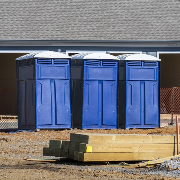 what is the cost difference between standard and deluxe porta potty rentals in Franklin Maryland